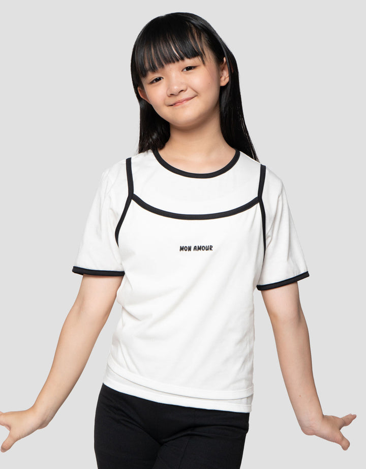 Nevada 2In1 Embro Kaos Anak Perempuan