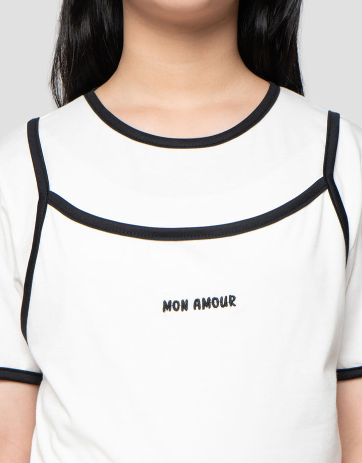 Nevada 2In1 Embro Kaos Anak Perempuan