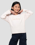 Nevada Rib Bordir Tali 3D Kaos Anak Perempuan