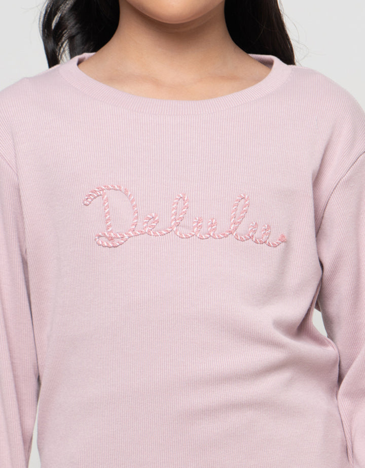 Nevada Bordir Tali Kaos Anak Perempuan