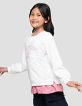 Nevada Woven Athletic Dept Sweater Anak Perempuan
