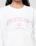 Nevada Woven Athletic Dept Sweater Anak Perempuan