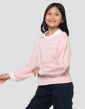 Nevada Kerah Wangki Sablon Chicago Sweater Anak Perempuan