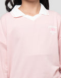 Nevada Kerah Wangki Sablon Chicago Sweater Anak Perempuan