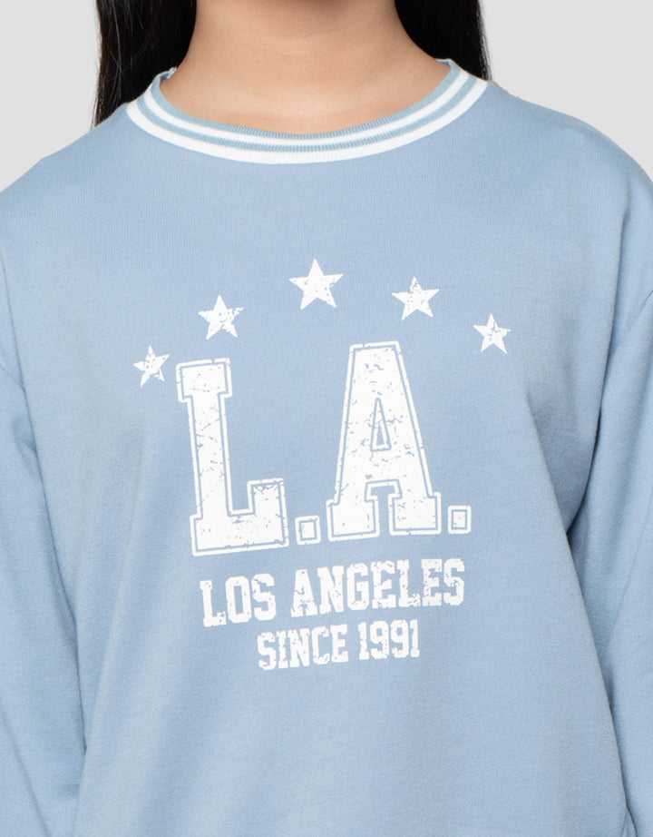 Nevada La Los Angeles Sweater Anak Perempuan
