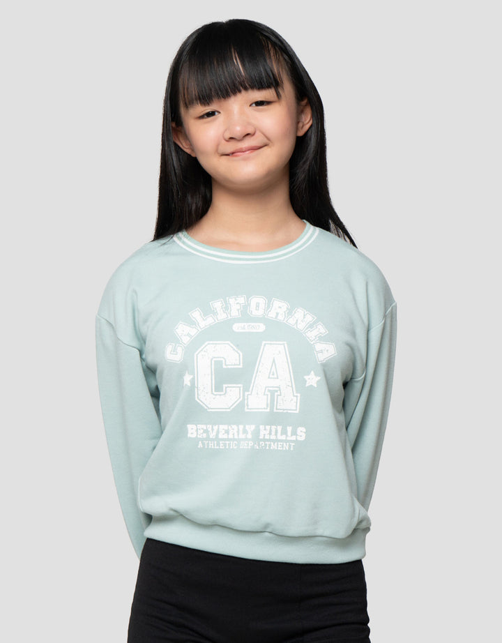 Nevada C California Sweater Anak Perempuan