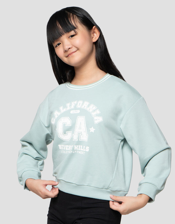 Nevada C California Sweater Anak Perempuan