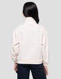 Nevada Zipper Bordir Ny Sweater Anak Perempuan