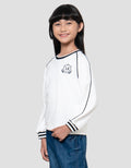 Nevada Piping Sablon La Sweater Anak Perempuan