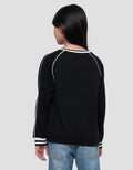 Nevada Piping Sablon Ny Sweater Anak Perempuan