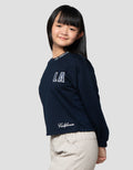 Nevada Bordir Aplikasi Sweater Anak Perempuan