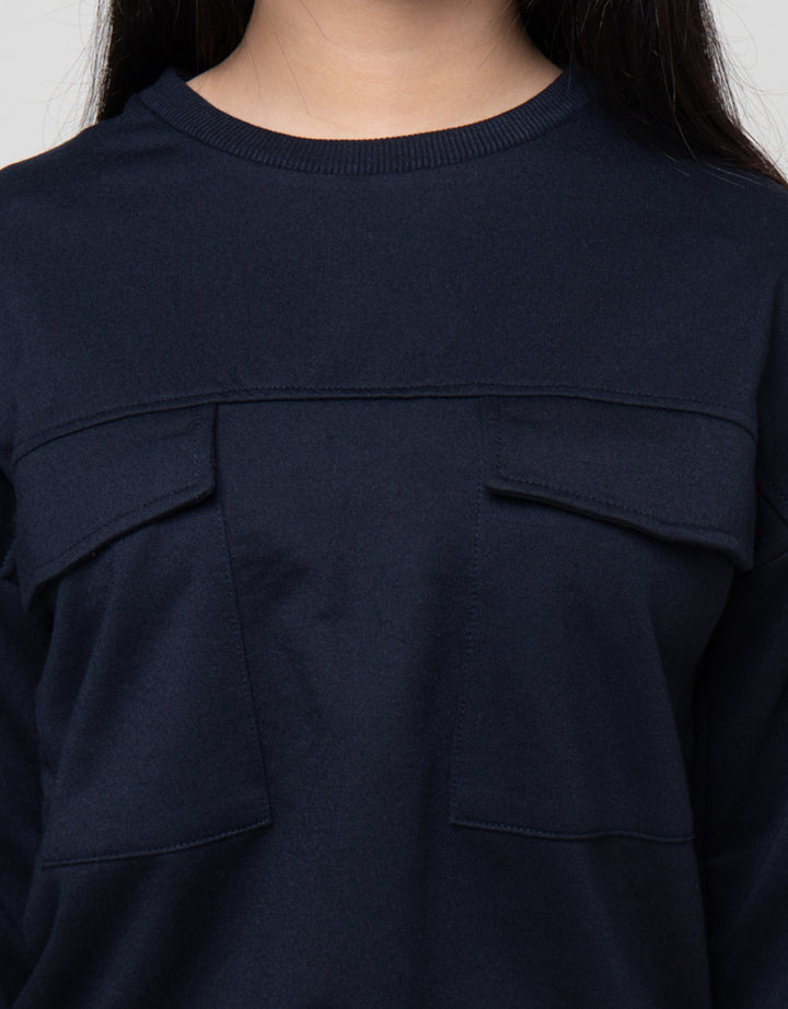 Nevada Kantong Stopper Bawah Sweater Anak Perempuan