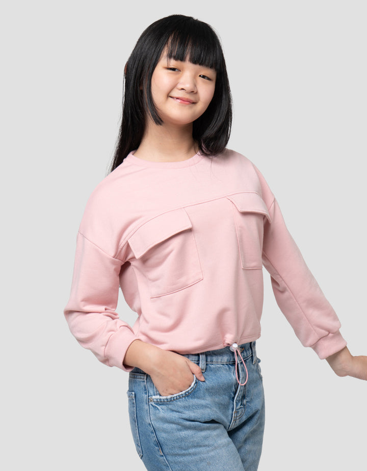 Nevada Kantong Stopper Bawah Sweater Anak Perempuan