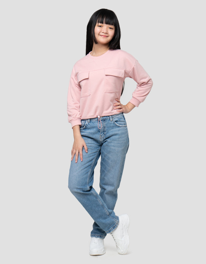 Nevada Kantong Stopper Bawah Sweater Anak Perempuan