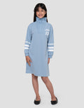 Nevada Kerah Dream Big Midi Dress Anak Perempuan
