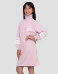 Nevada Knit Kerah Stay Kind Midi Dress Anak Perempuan