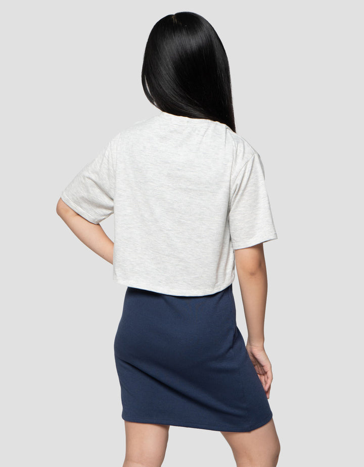 Nevada Rib 2In1 New York Midi Dress Anak Perempuan