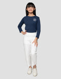 Nevada Knit Barrel Celana Panjang Anak Perempuan