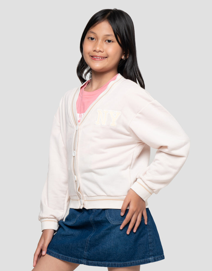 Nevada Bordir La Cardigan Anak Perempuan