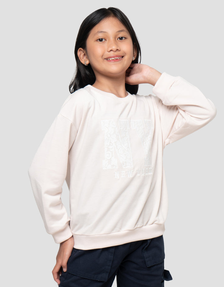 Nevada Lace New York Sweater Anak Perempuan