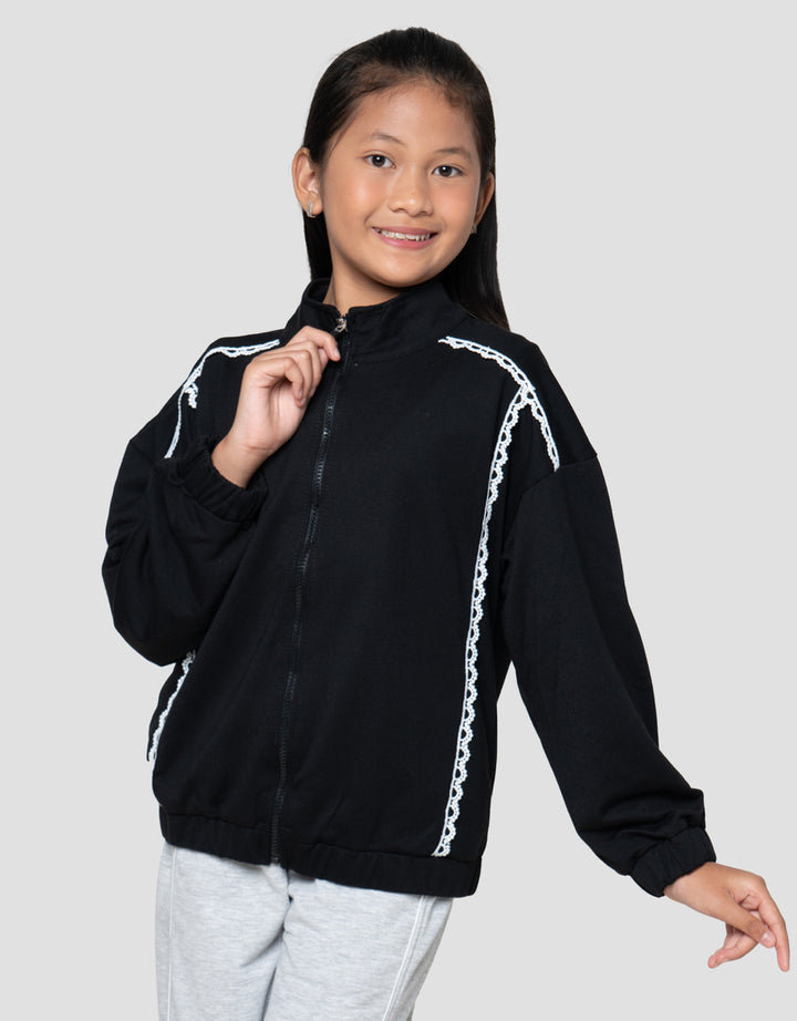 Nevada Renda Lengan Jaket Anak Perempuan