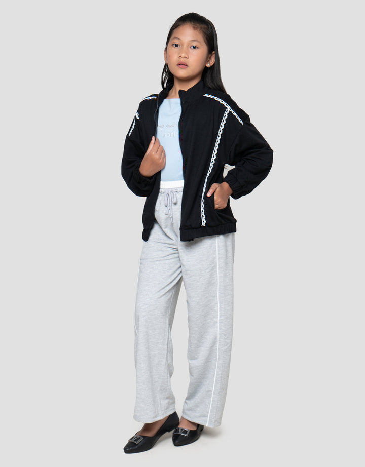 Nevada Renda Lengan Jaket Anak Perempuan