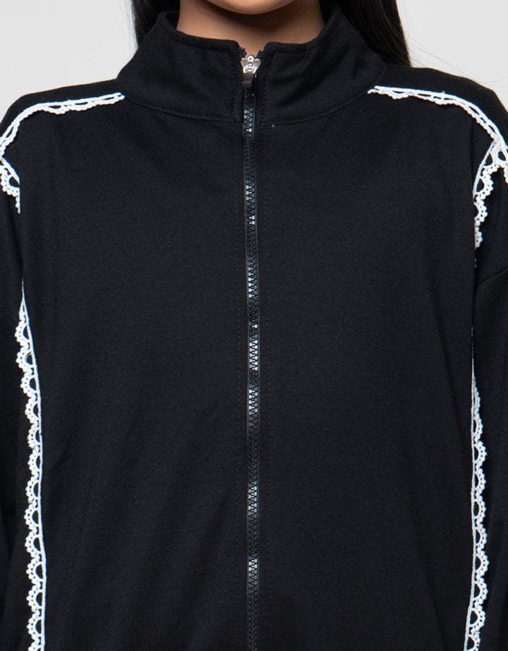 Nevada Renda Lengan Jaket Anak Perempuan