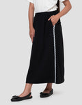 Nevada Knit Renda Rok Midi Anak Perempuan