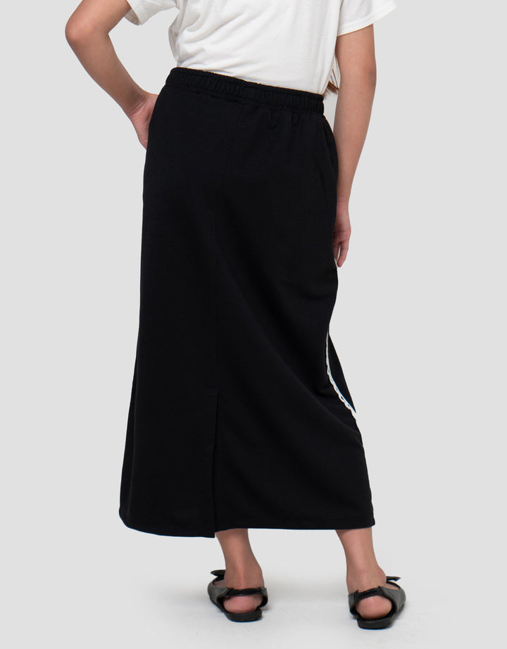 Nevada Knit Renda Rok Midi Anak Perempuan