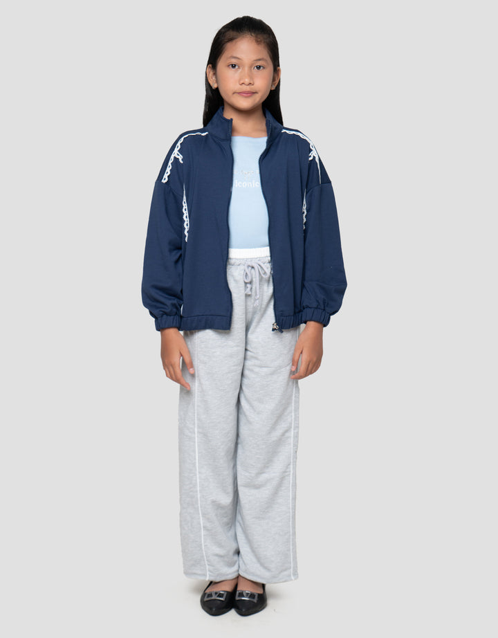 Nevada Renda Lengan Jaket Anak Perempuan