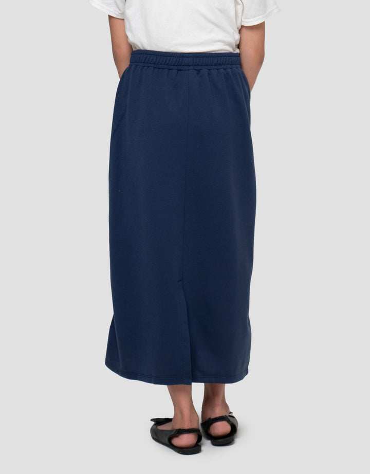 Nevada Knit Renda Rok Midi Anak Perempuan