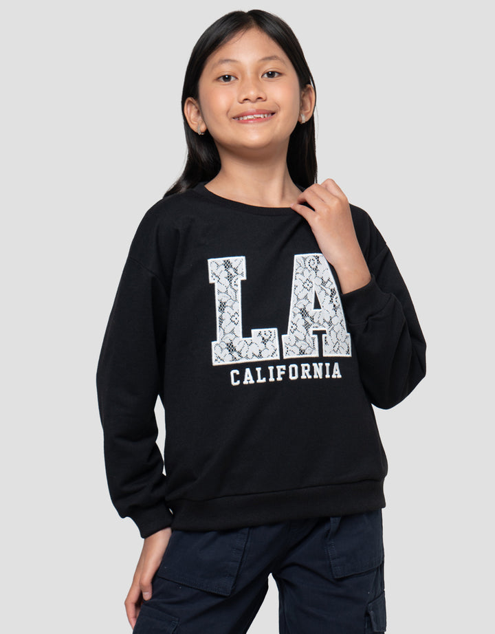 Nevada Lace Los Angeles Sweater Anak Perempuan