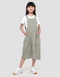Nevada Midi Dress Overall With Inner Anak Perempuan