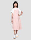 Nevada Midi Dress Overall With Inner Anak Perempuan