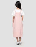 Nevada Midi Dress Overall With Inner Anak Perempuan
