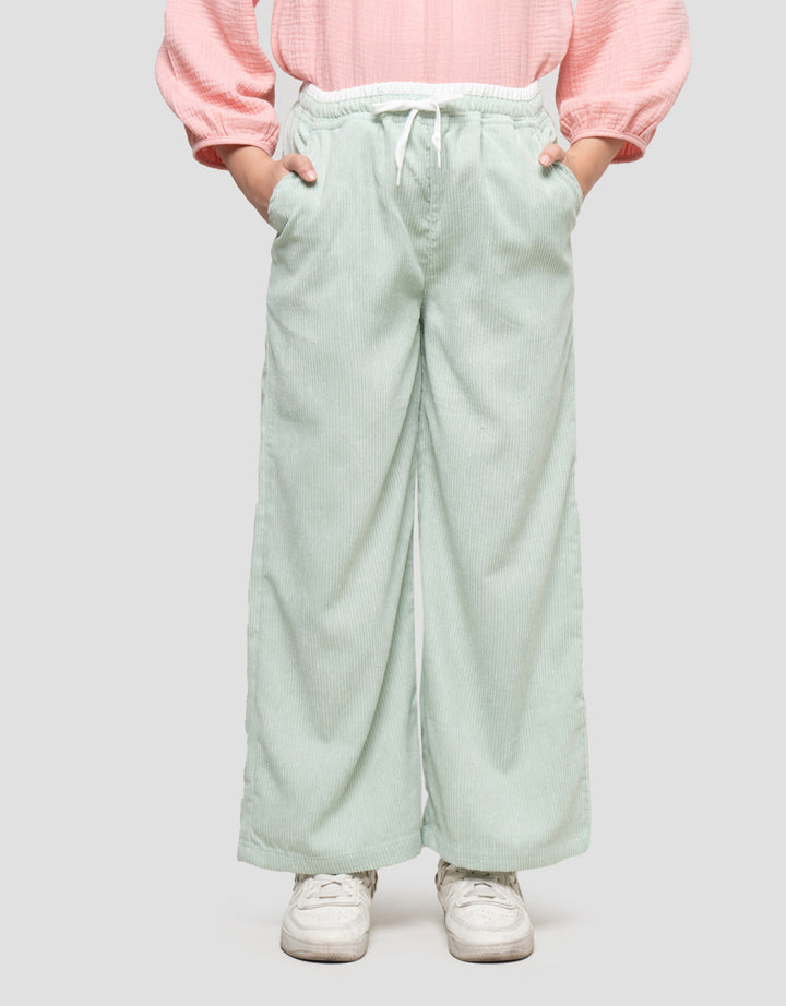 Nevada Woven Corduray Celana Panjang Anak Perempuan