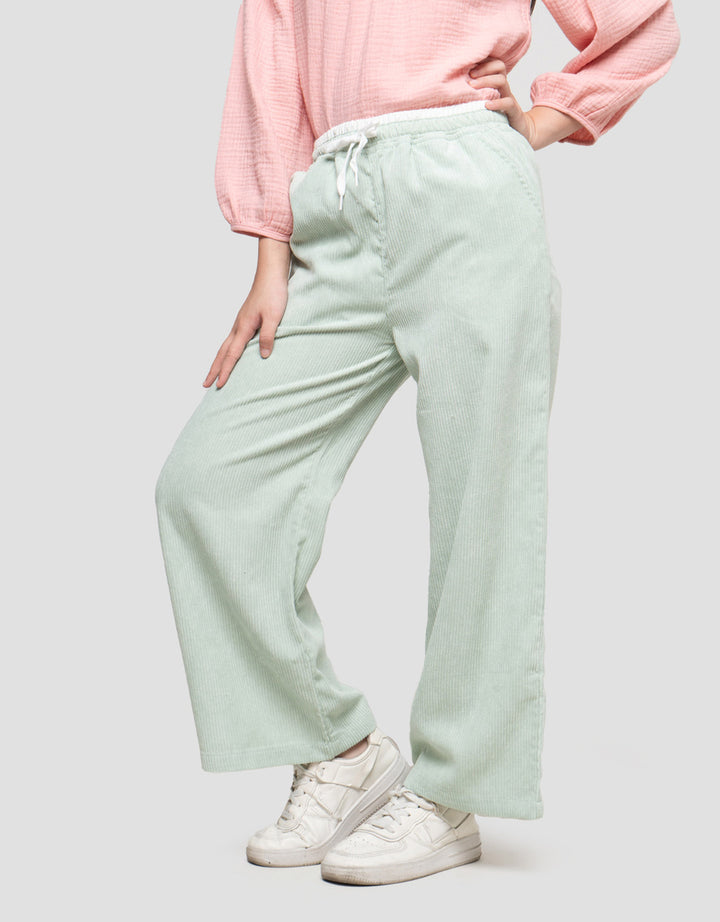 Nevada Woven Corduray Celana Panjang Anak Perempuan