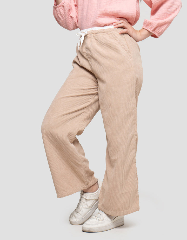 Nevada Woven Corduray Celana Panjang Anak Perempuan