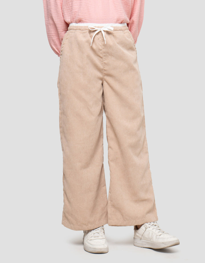 Nevada Woven Corduray Celana Panjang Anak Perempuan