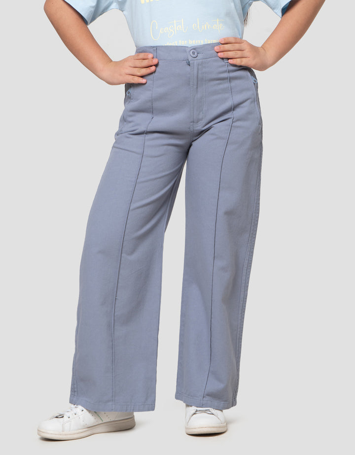 Nevada Stripe Zipper Celana Anak Perempuan