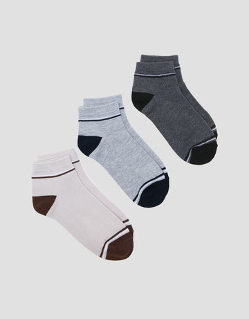 COLE 3PK STRIPE LIST CASUAL KAUS KAKI PRIA