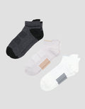 Cole 3Pk Ankle Sport Compression Kaus Kaki Pria