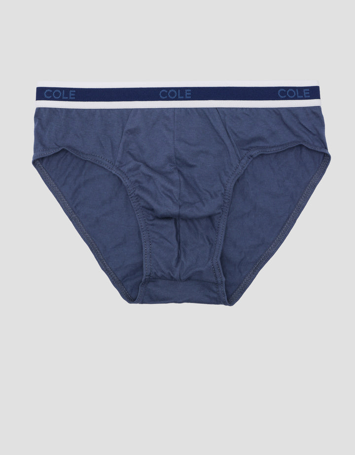 Cole 3 Pk Cotton Ewb Mid Stripe Celana Dalam Pria