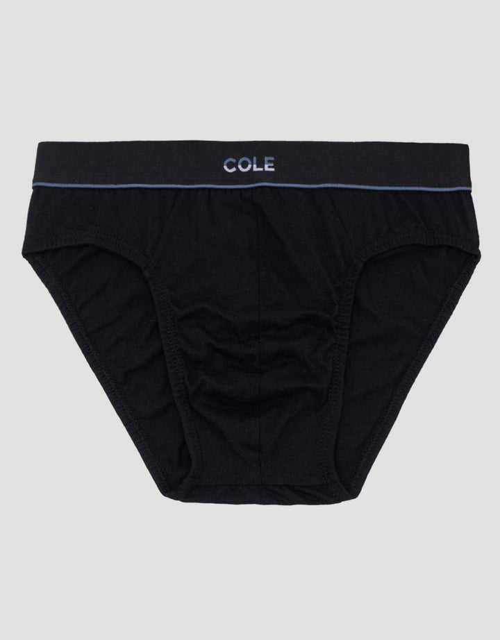 Cole 3Pk Brief Elastic Wb Center Logo Underline Celana Dalam Pria