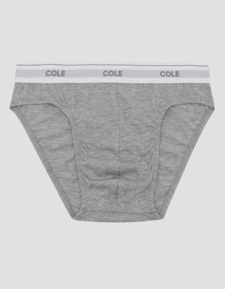 Cole 3Pk Brief Elastic Wb Jacquard Ck Upperline Celana Dalam Pria