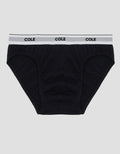 Cole 3Pk Brief Elastic Wb Jacquard Ck Upperline Celana Dalam Pria