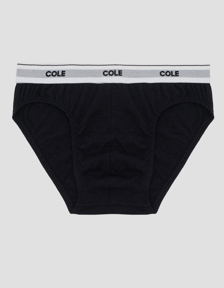 Cole 3Pk Brief Elastic Wb Jacquard Ck Upperline Celana Dalam Pria