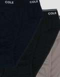 Cole Elastic Double Upperline 3Pk Celana Dalam Pria