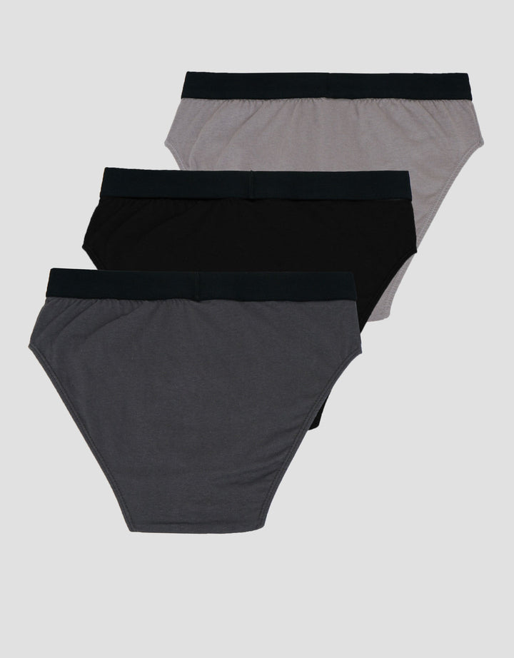 Cole Elastic Cotton Solid 3Pk Celana Dalam Pria
