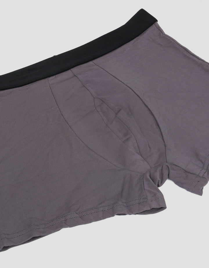 Cole Elastic Wb Rayon Solid Boxer Pria